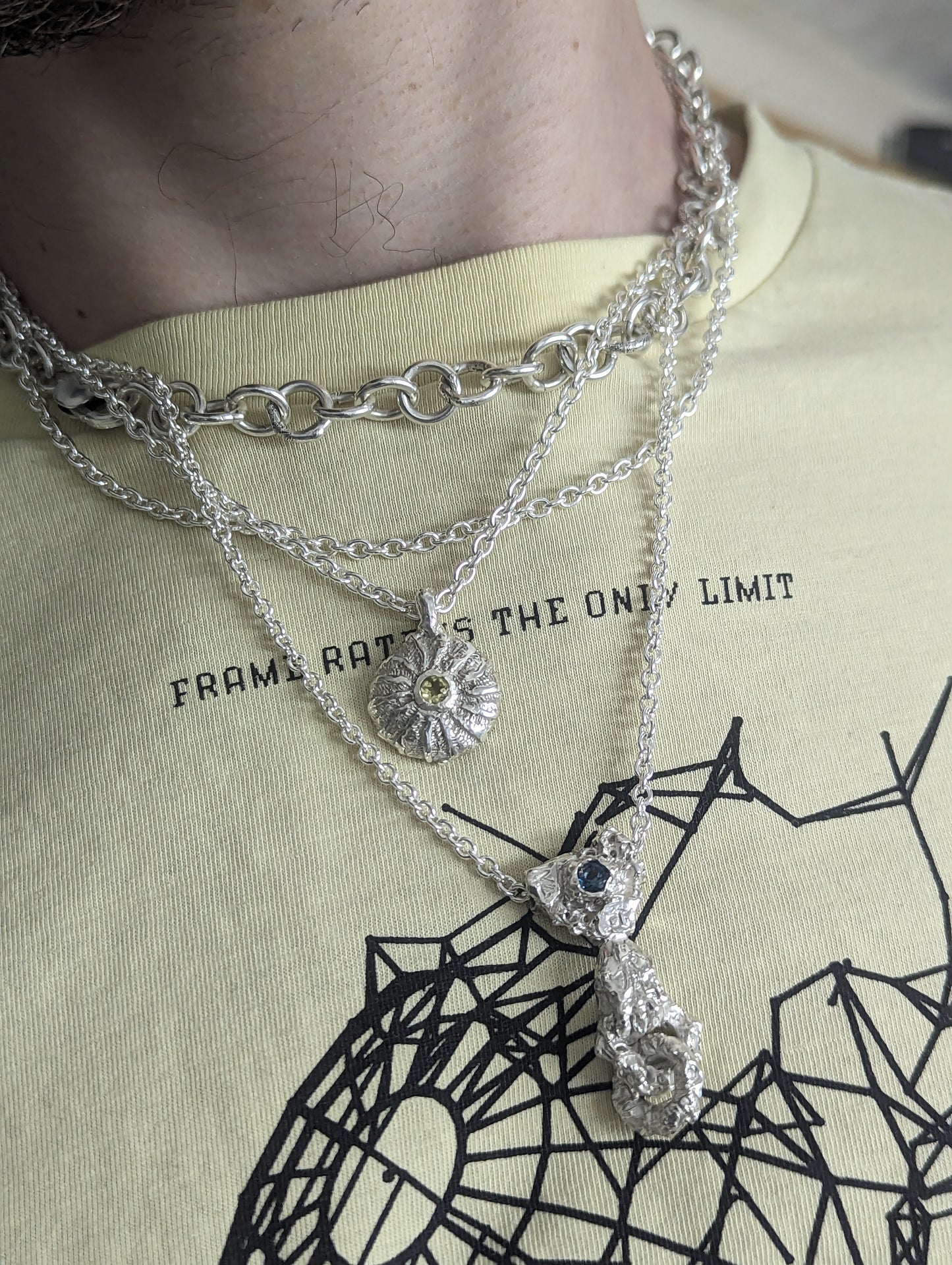 Lemon Sunstone Pendant